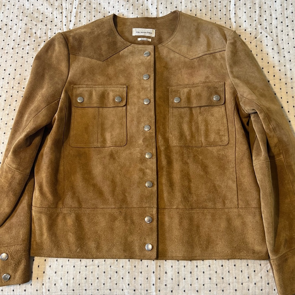 Isabel Marant Suede Leather Jacket